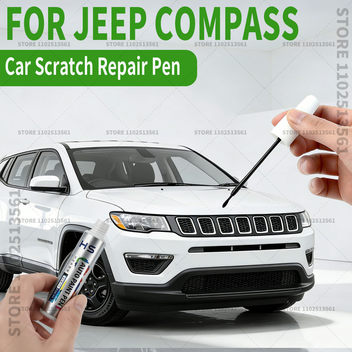 Car Accessories For Winter - 지프 컴패스 페인트 수리 펜 터치업