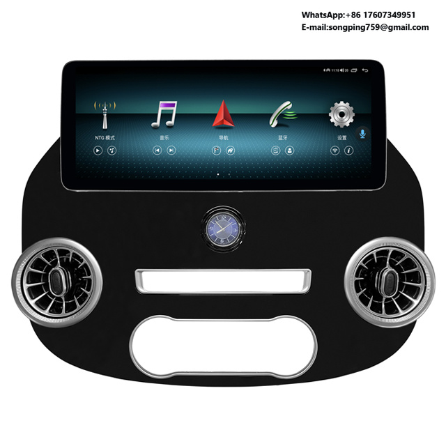 Fm Transmitter - 메르세데스-벤츠 비토 16-24용 12.3인치 분할 화면
