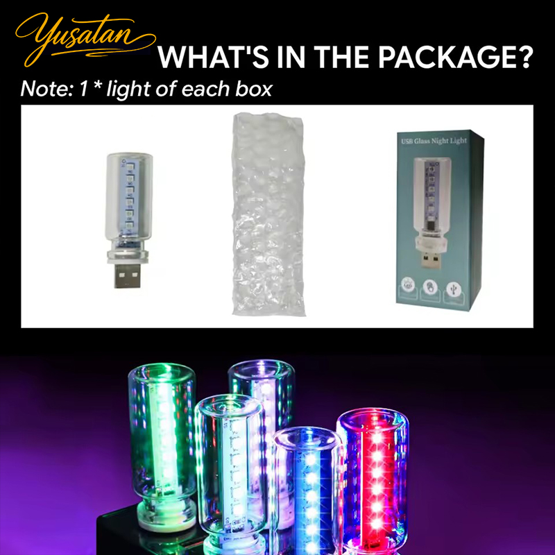 Car Accessories Gift Ideas - RGB LED 무드등 13가지 모드 플러그