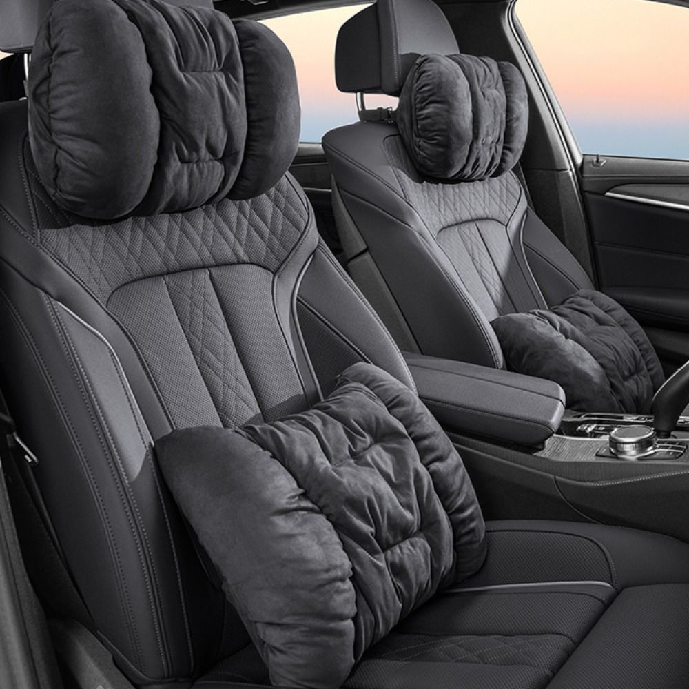 Car Accessories For Winter - 자동차 좌석 목 휴식 베개, 겨울