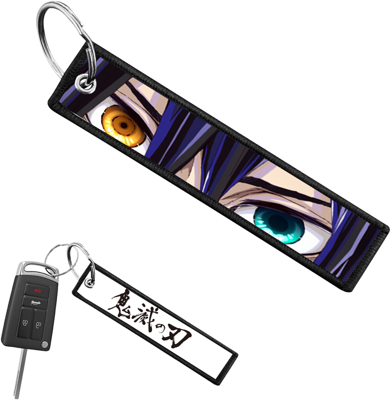 악마 슬레이어 남성 여성을위한 1pcs 키 체인 만화  - Car Accessories For Women 리뷰 및 가격