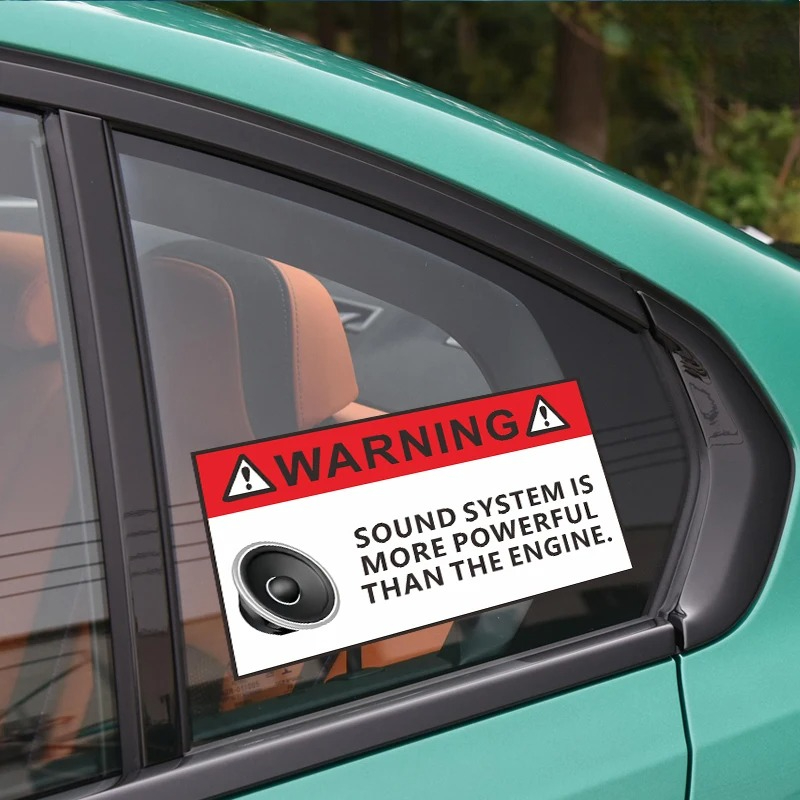JDM 서브 우퍼 재미있는 사운드 시스템 경고 데칼 방 - Car Accessories Sound System 리뷰 및 가격