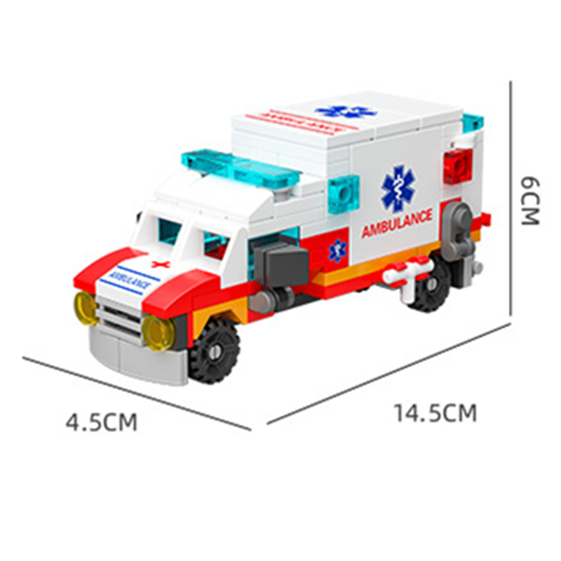 6in1 새로운 구급차 에스코트 자동차 헬리콥터 구급대 - Car Accessories Gift Ideas 리뷰 및 가격