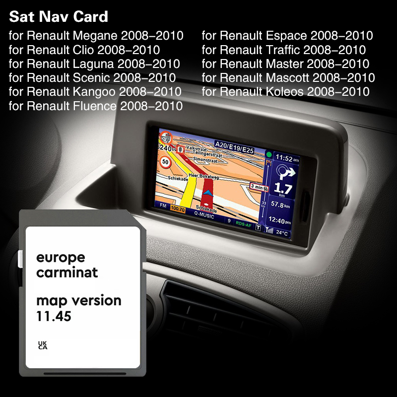 르노 라구나 2008-2010용 카미나트 11.45 차 - Car Accessories Cyprus 리뷰 및 가격