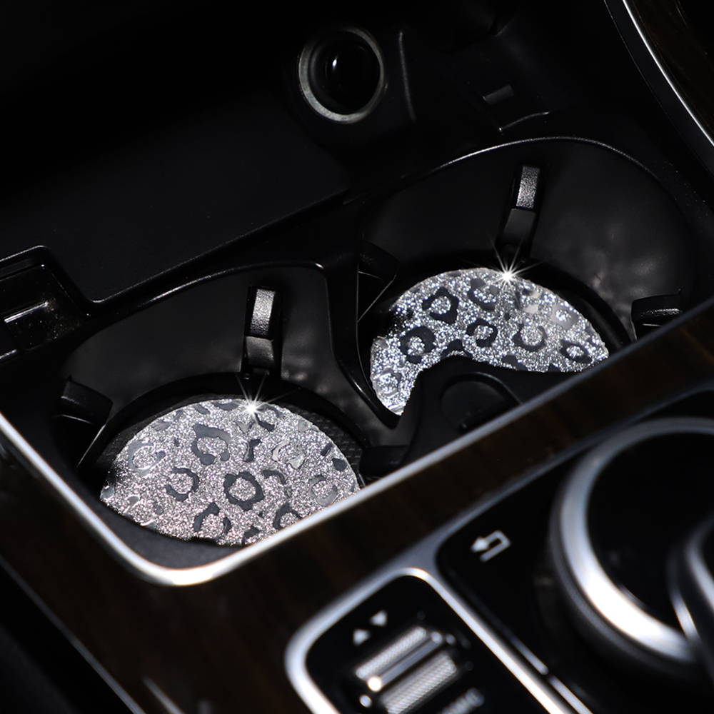 자동차 액세서리가있는 여성을위한 두 표범 인쇄 TPU  - Car Accessories For Women 리뷰 및 가격