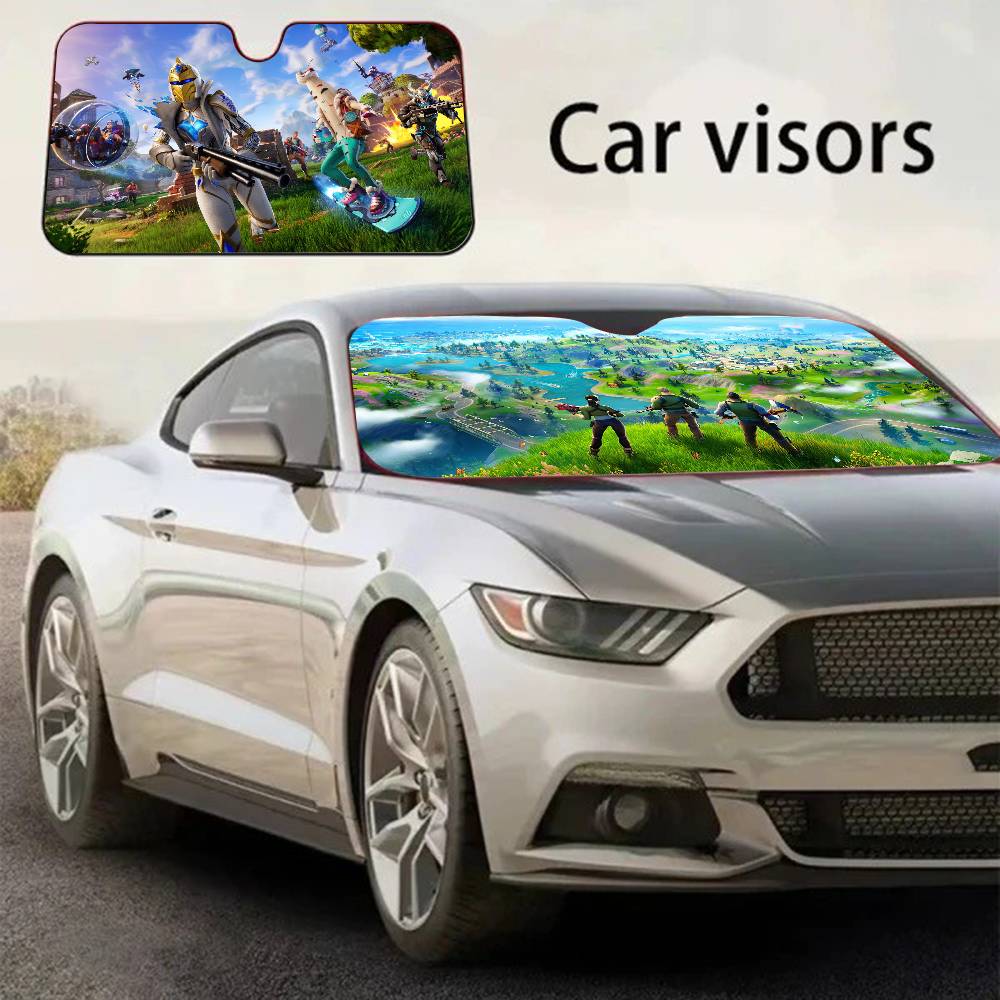만화 게임 F-FortniteS 자동차 창문 햇빛 가리 - Car Accessories Rear 리뷰 및 가격