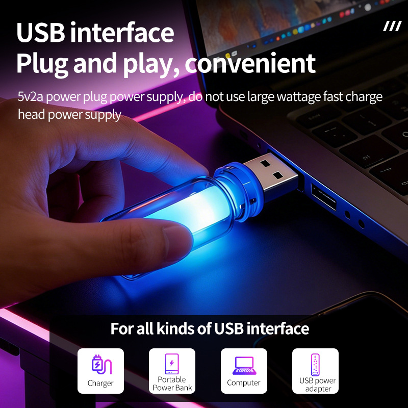 RGB LED 무드등 10가지 모드 플러그 앤 플레이  - Car Accessories Gift Ideas 리뷰 및 가격