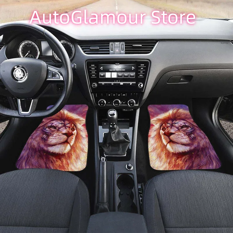 워리어 라이온 자동차 바닥 매트 맞춤형 라이온 자동차  - Car Accessories Gift Ideas 리뷰 및 가격