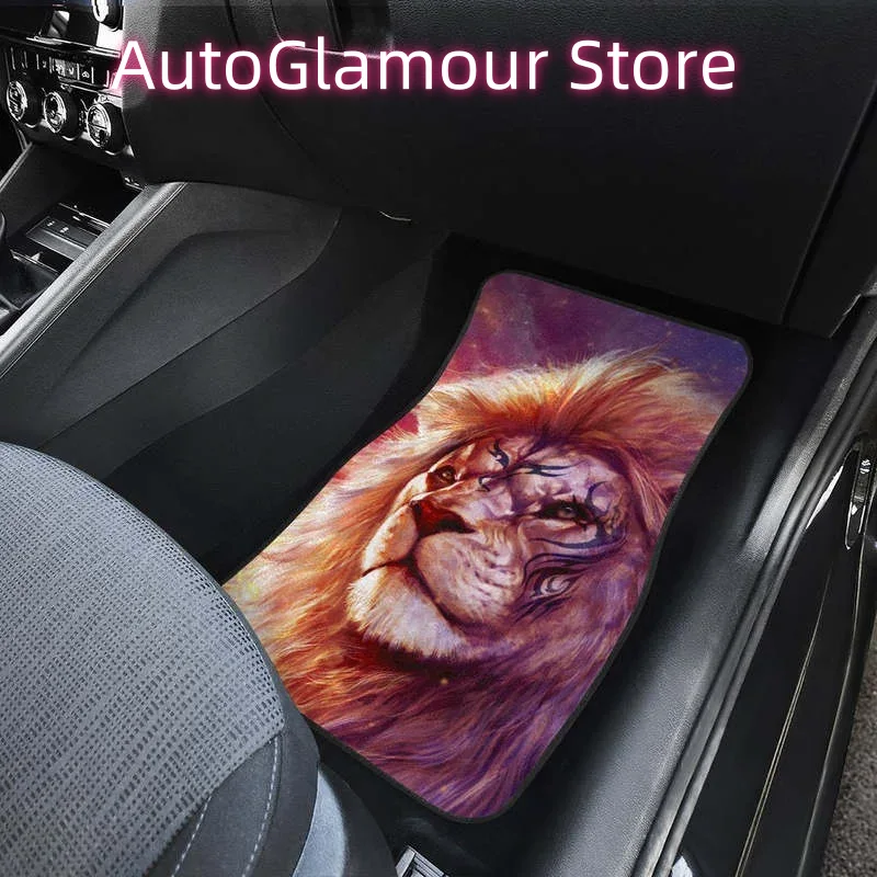워리어 라이온 자동차 바닥 매트 맞춤형 라이온 자동차  - Car Accessories Gift Ideas 리뷰 및 가격